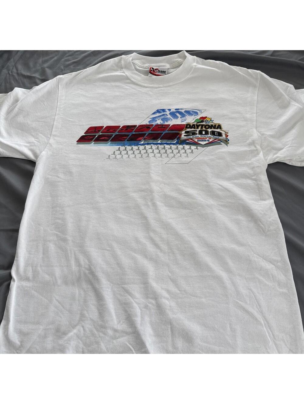 Daytona 500 2004  Shirt Medium Vintage Deadstock Chase Authentics